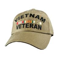 Vietnam Veteran Cap - Khaki