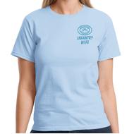 Infantry Wife T-Shirt - Light Blue