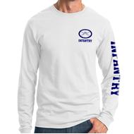 NIA Classic Logo Long Sleeve T-Shirt - White